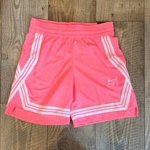 Nike girls  Bright Pink Basketball Shorts